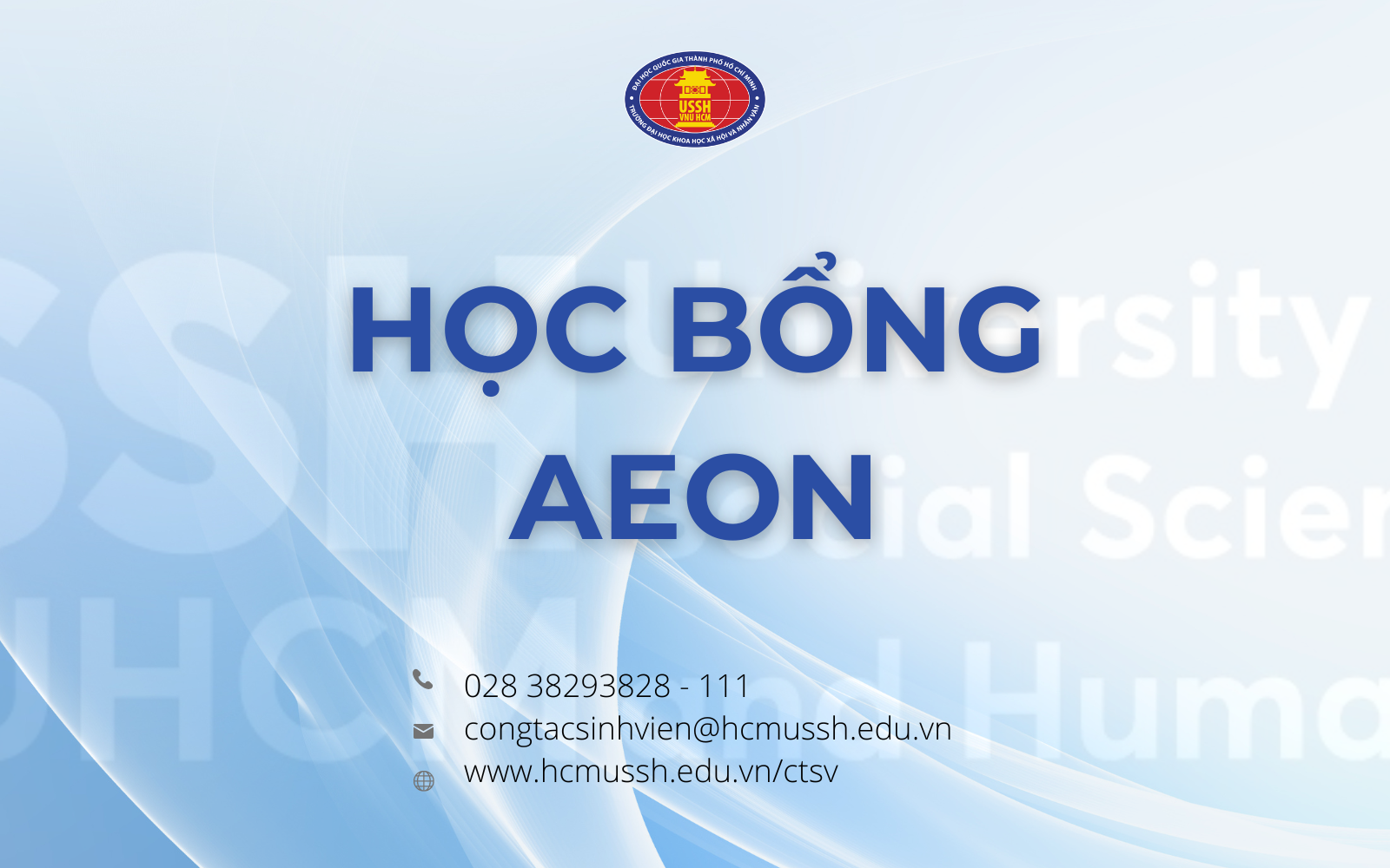 Học bổng AEON năm học 2023-2024