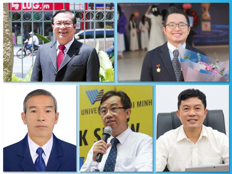 5 nhà giáo của ĐHQG-HCM được công nhận nhà giáo tiêu biểu