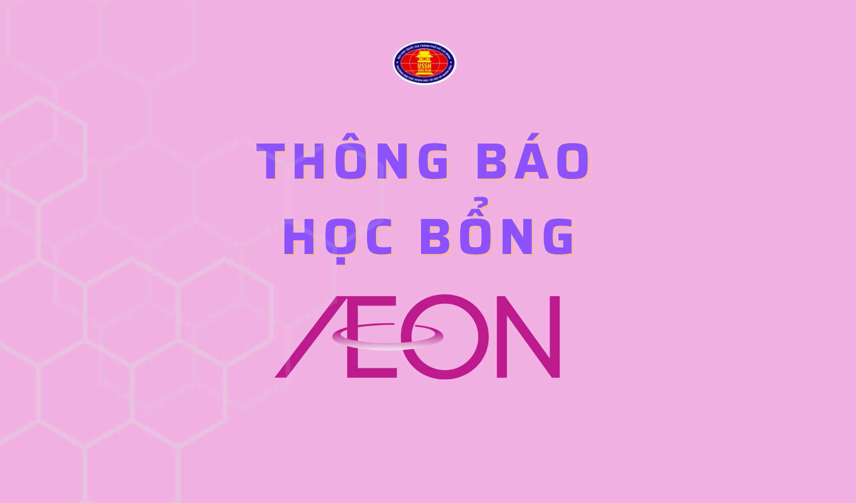 Học bổng AEON năm học 2025-2026