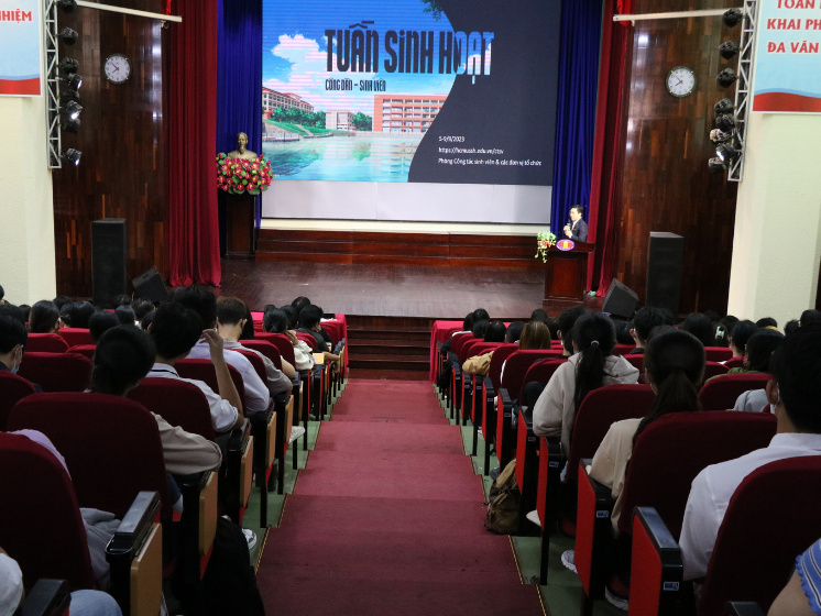 Tổng kết tuần sinh hoạt công dân - sinh viên cho tân sinh viên khoá 2023