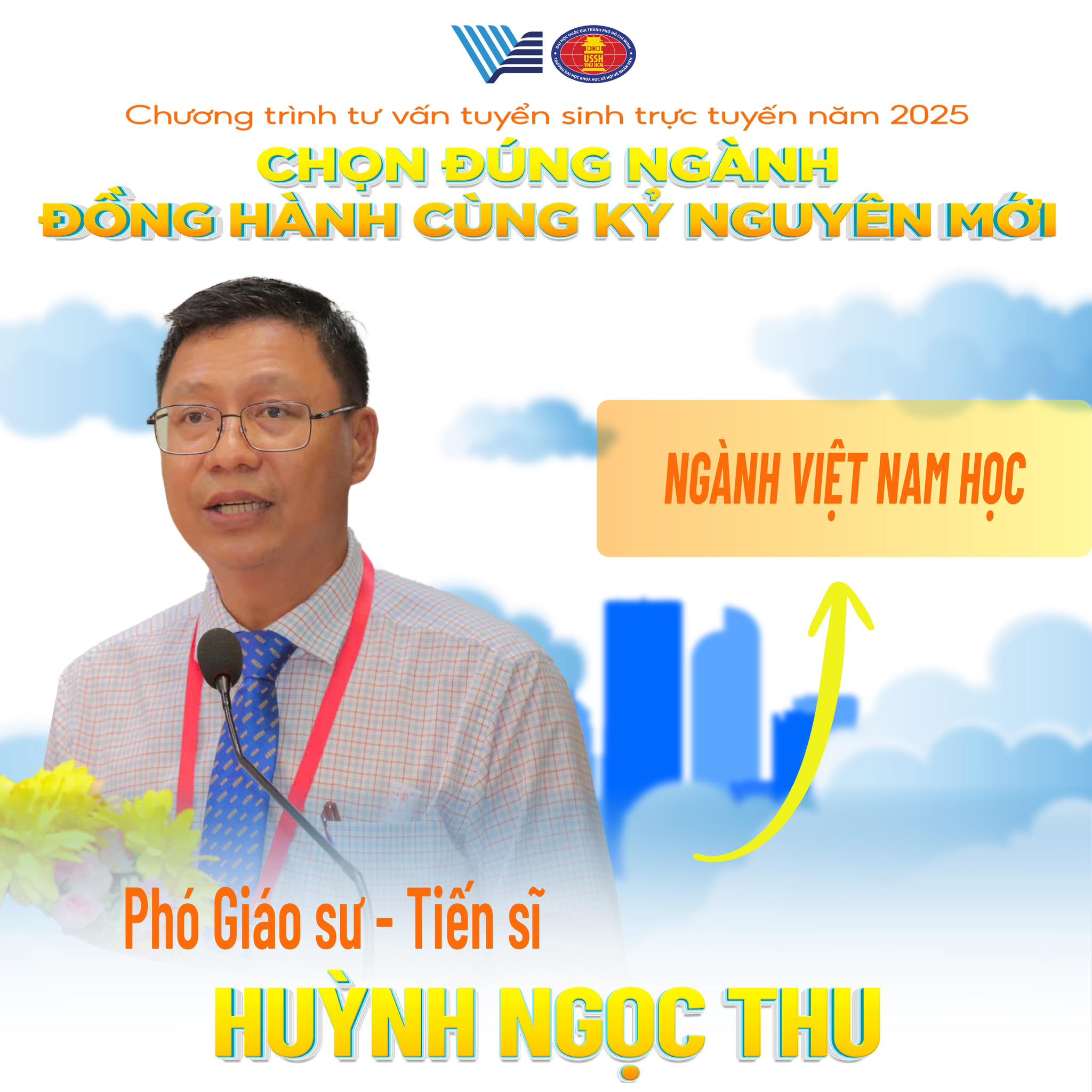 Tư vấn tuyển sinh trực tuyến 2025 – Khám phá ngành Việt Nam học – Đồng hành cùng kỷ nguyên mới
