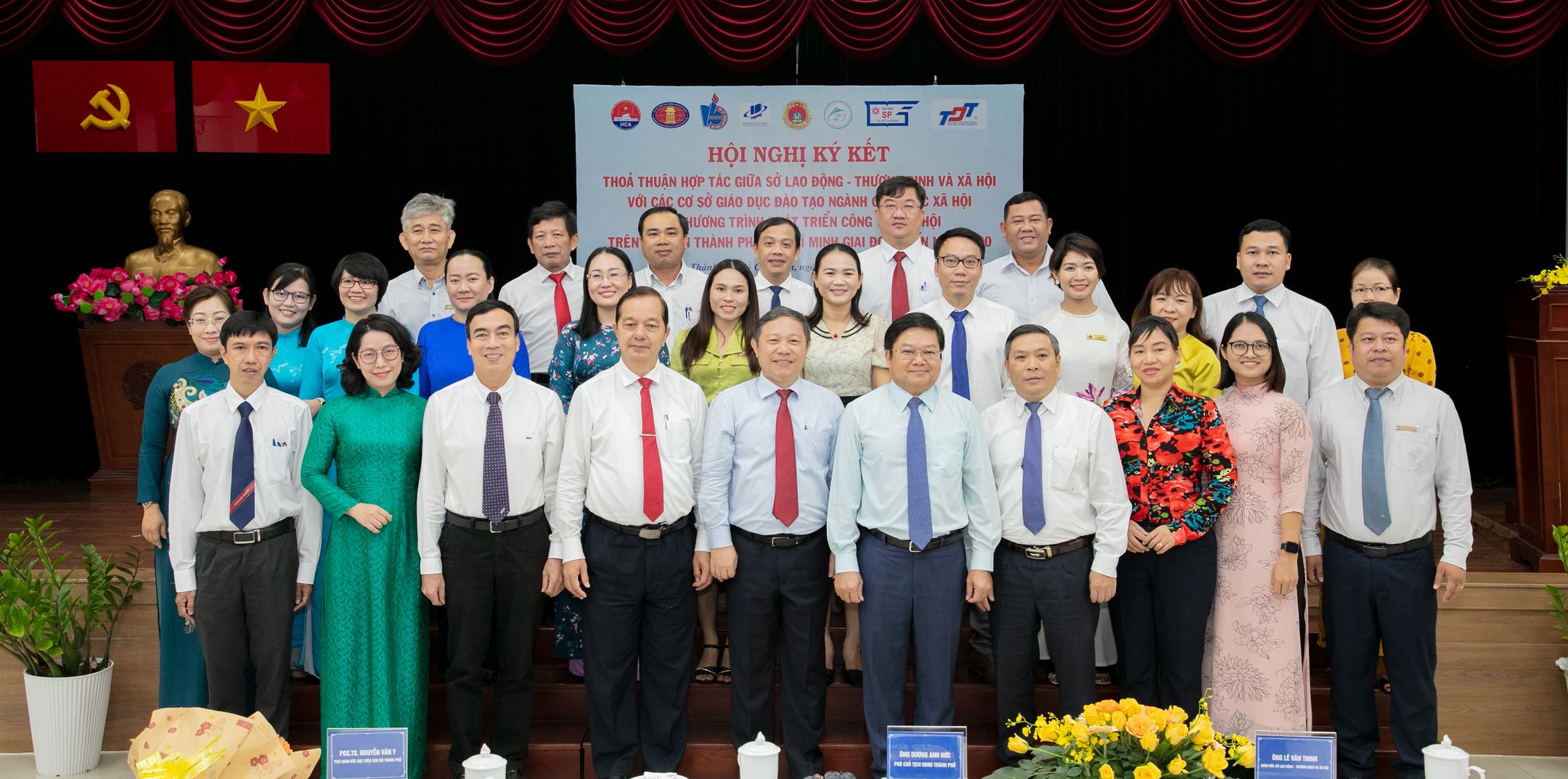 Nhà trường ký kết hợp tác Chương trình phát triển công tác xã hội trên địa bàn Thành phố Hồ Chí Minh đến năm 2030