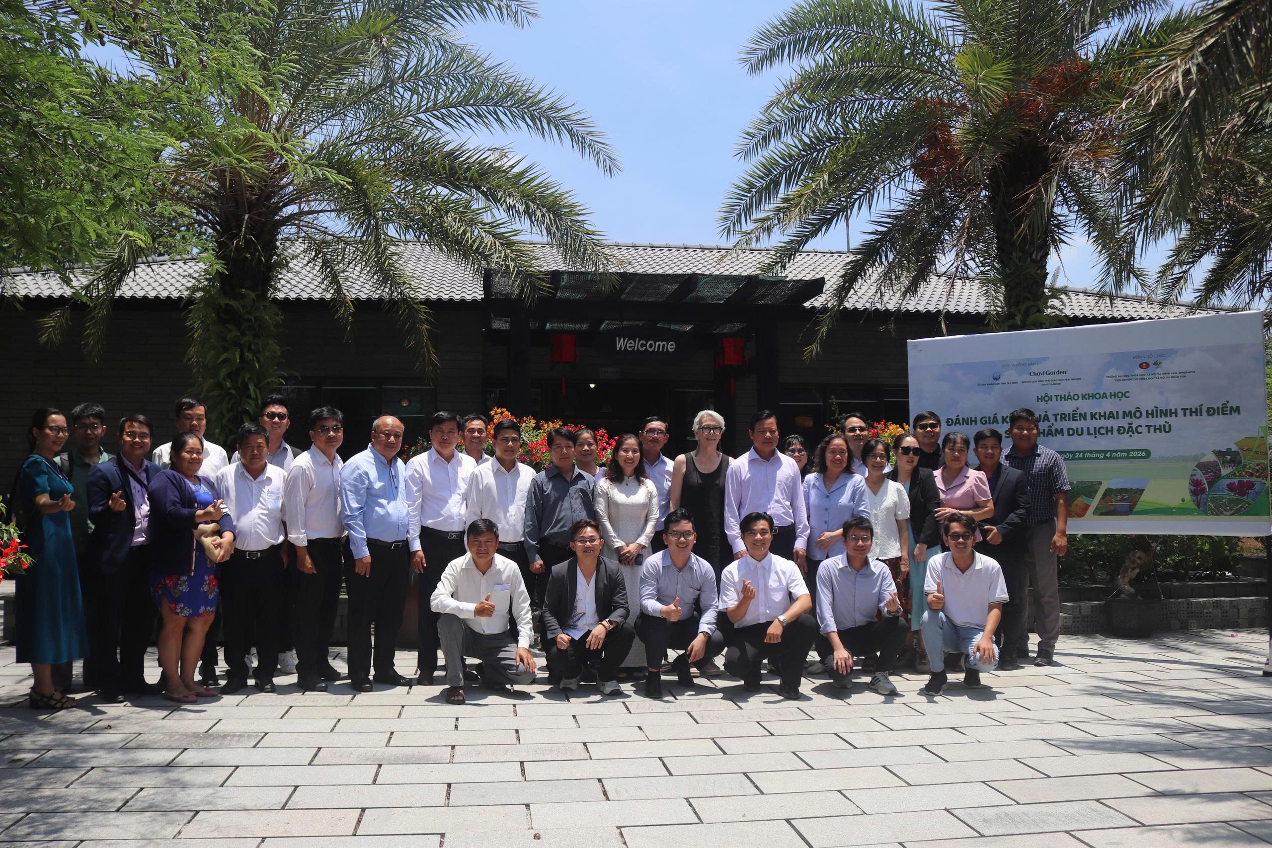 Hội thảo khoa học "Đánh giá kết quả triển khai mô hình thí điểm sản phẩm du lịch đặc thù”