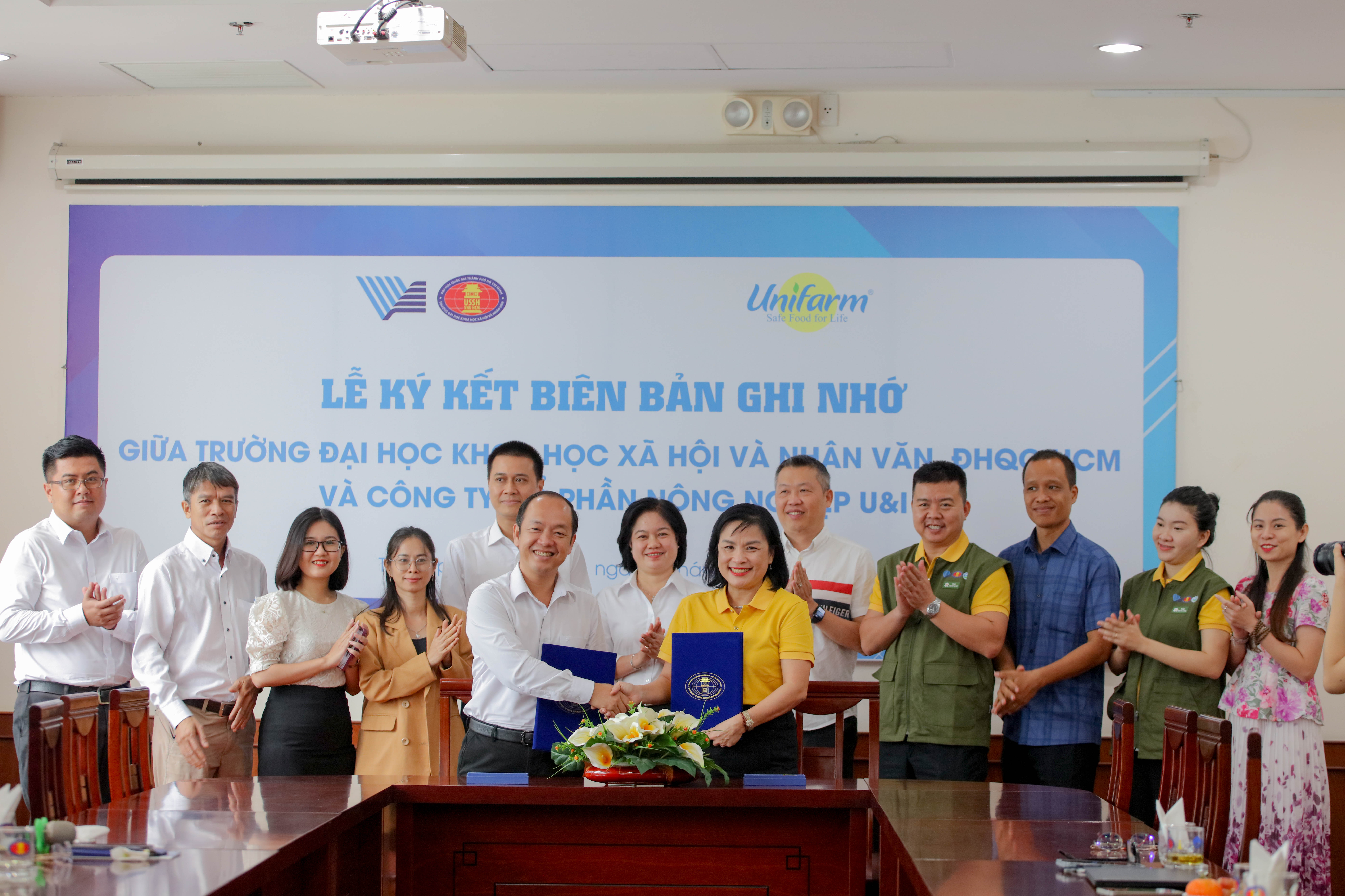 Hợp tác với Unifarm: xu hướng "Vườn trong trường", hướng đến tăng trưởng