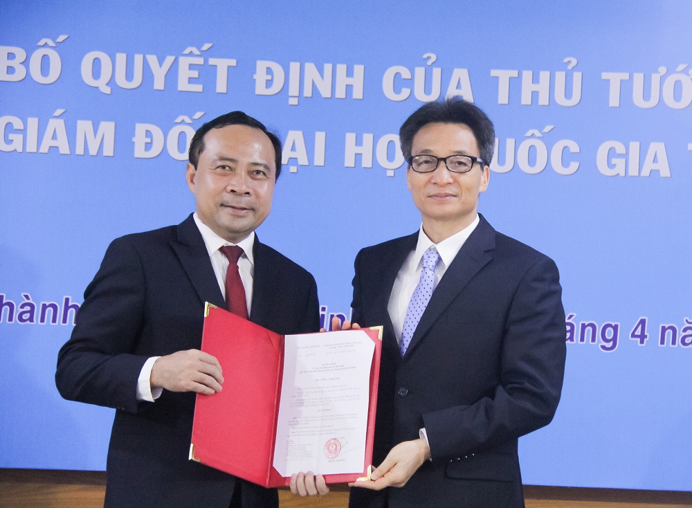 Trao Quyết định bổ nhiệm Giám đốc ĐHQG-HCM
