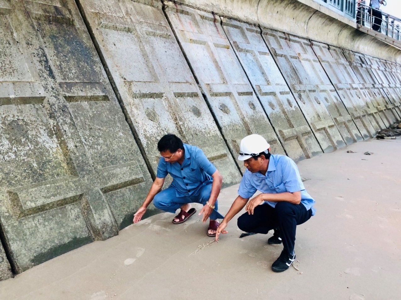 Bà Rịa – Vũng Tàu: Bảo vệ cửa biển bằng cấu kiện lắp ghép