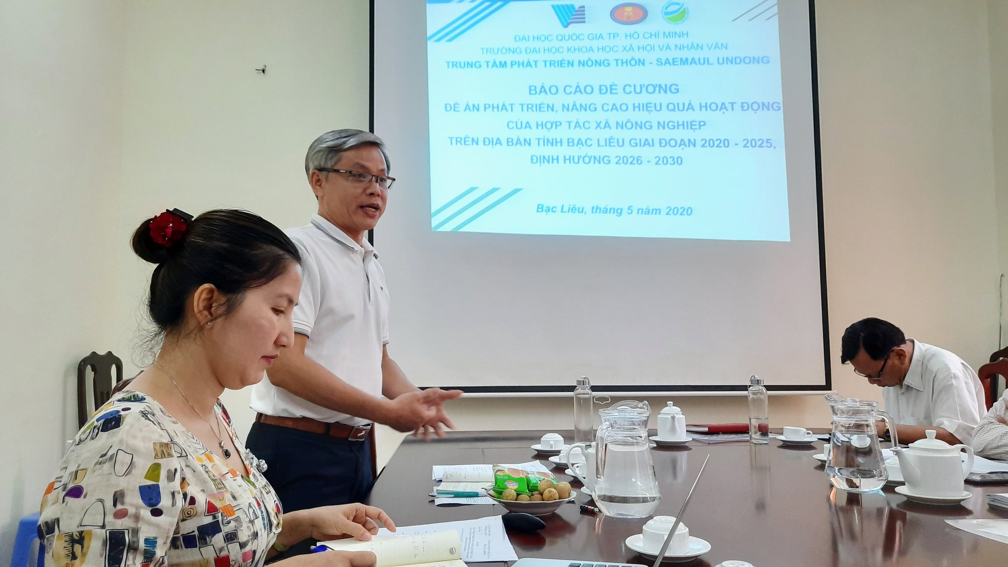 Bảo vệ đề cương “Đề án Phát triển, nâng cao hiệu quả hoạt động của hợp tác xã nông nghiệp trên địa bàn tỉnh Bạc Liêu giai đoạn 2020-2025, định hướng 2026-2030”