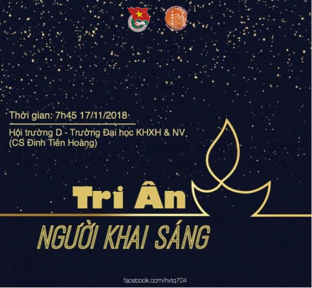 Tri ân Người khai sáng 2018