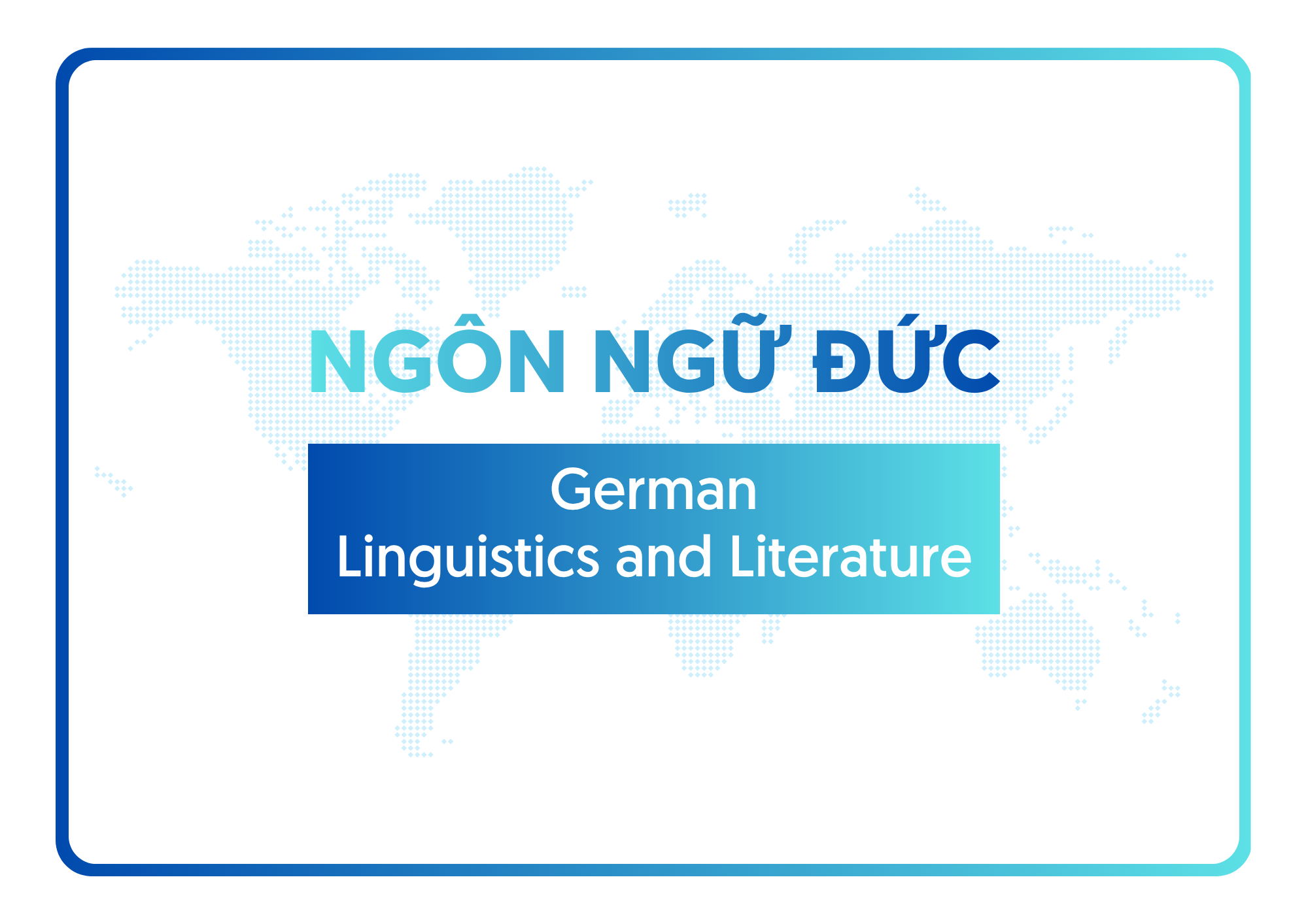 Ngành Ngôn ngữ Đức