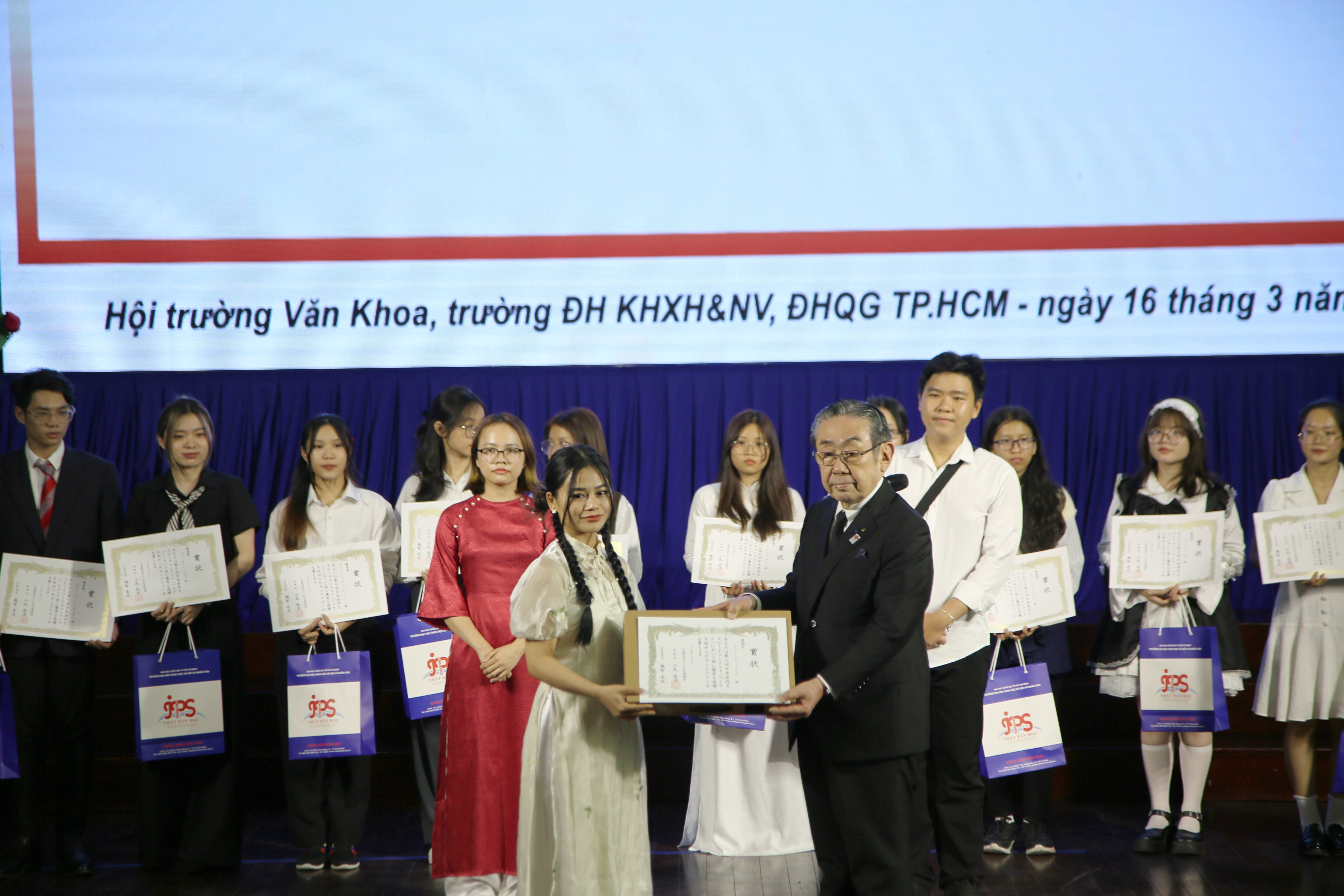 13 thí sinh tranh tài tại vòng chung kết Cuộc thi Hùng biện tiếng Nhật các trường đại học phía Nam lần thứ 7 năm 2024