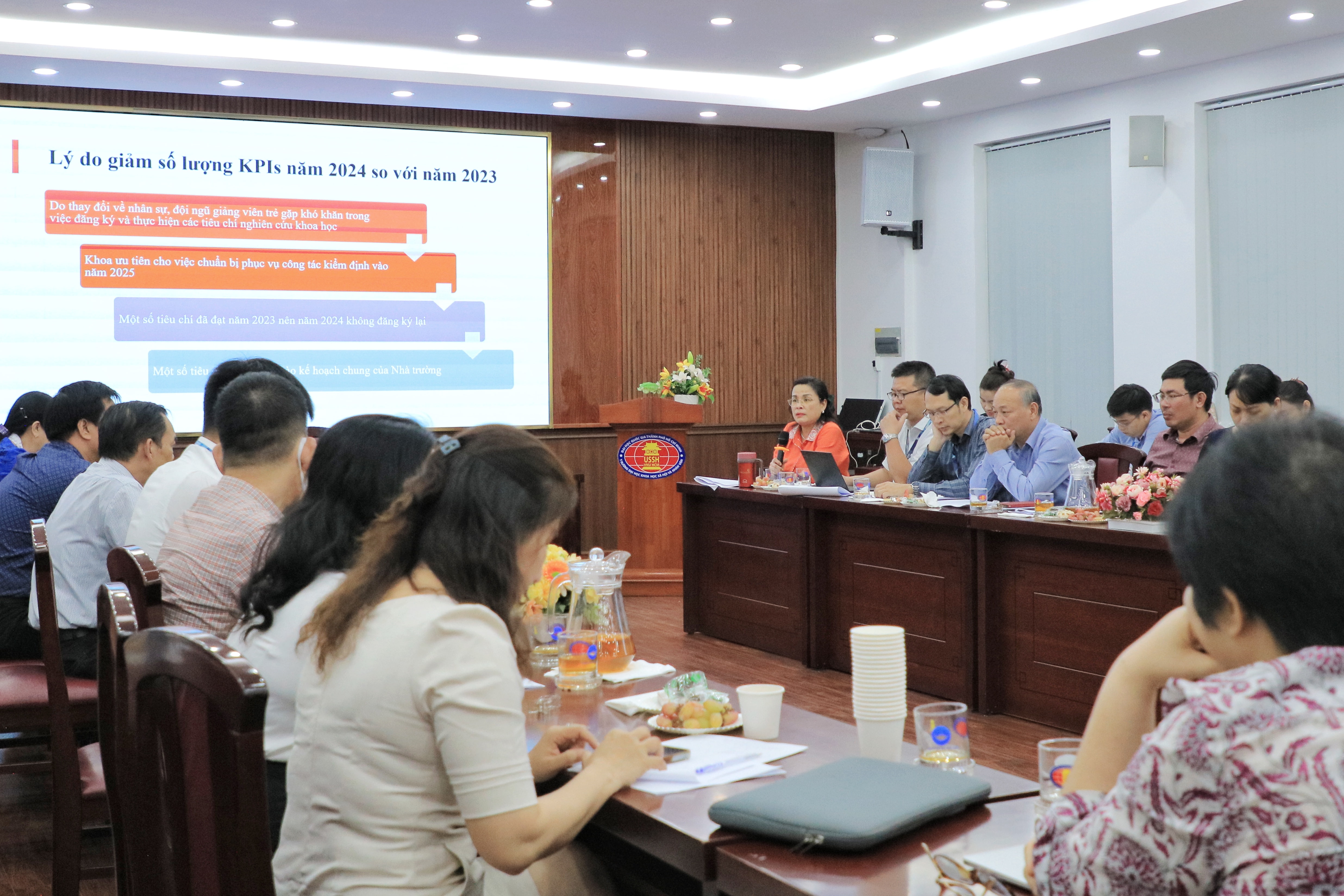 Nhà trường tổ chức họp giao nhiệm vụ năm 2024 cho các Khoa thuộc Trường