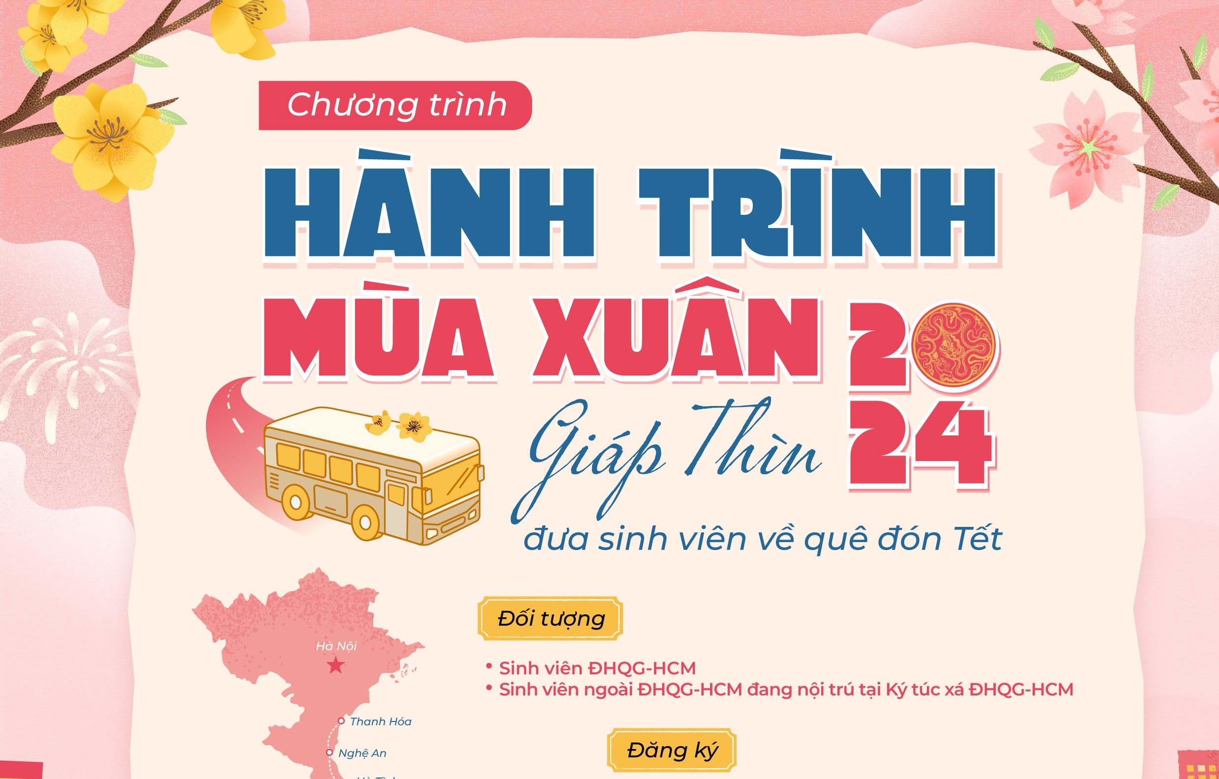 Thông báo Chương trình “Hành trình mùa Xuân 2024“