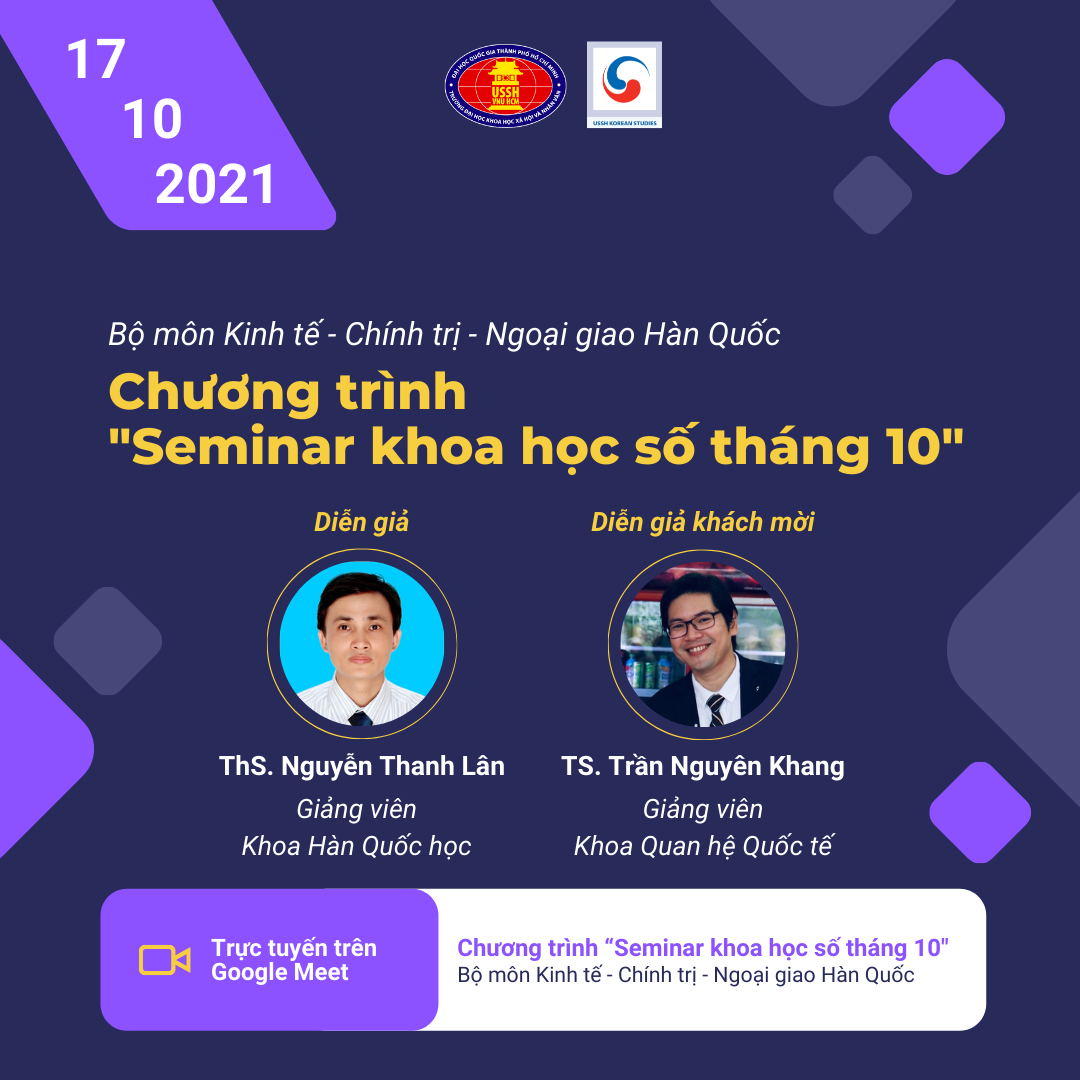 Chương trình “Seminar khoa học số tháng 10” – Nơi đam mê nghiên cứu gắn kết tình thầy trò và đồng nghiệp