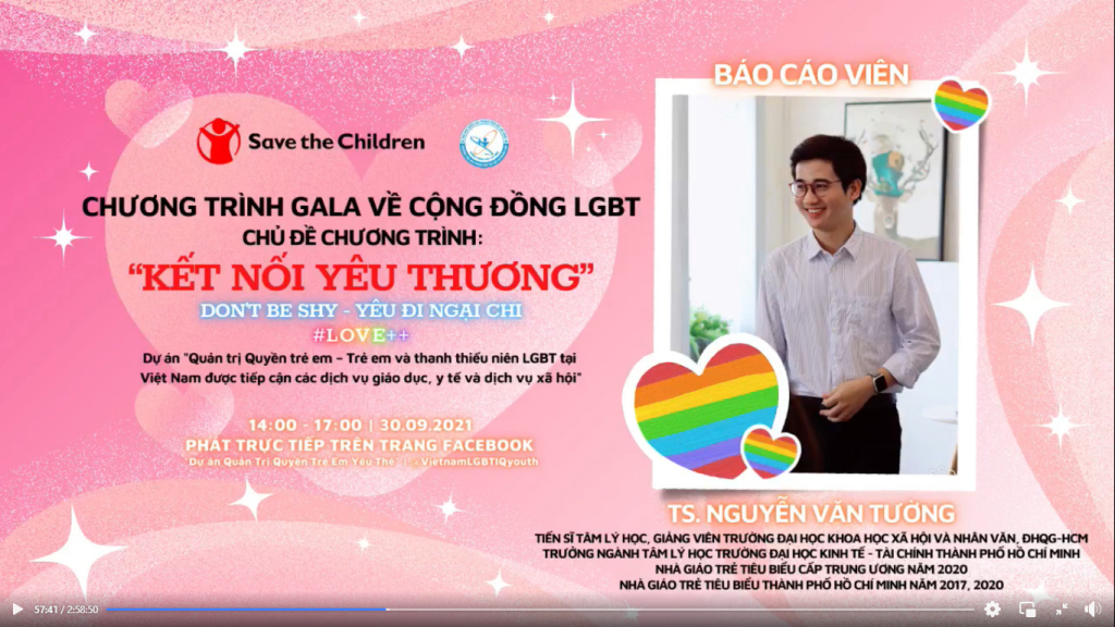 Điều tiết cảm xúc của thanh niên trong cộng đồng LGBT