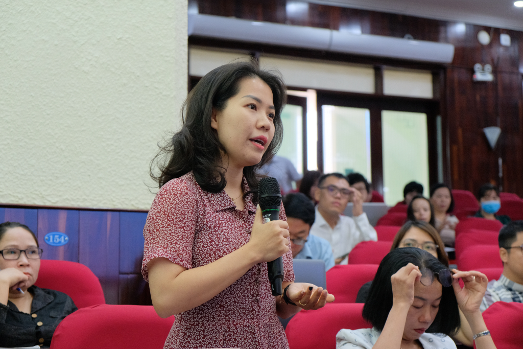 Buổi hội thảo nhận được nhiều sự quan tâm của người tham gia - Ảnh: Huyền Linh