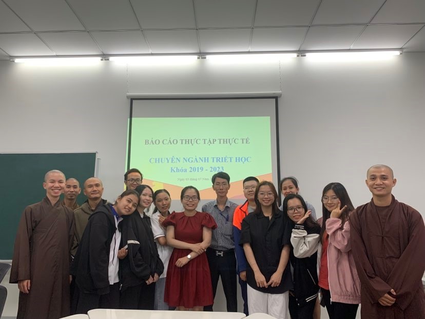 Thực tập, thực tế chuyên ngành triết học khóa 2019 – 2023