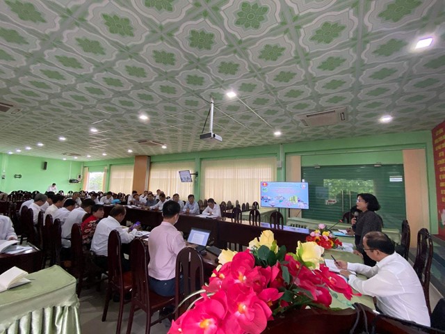Làm việc với huyện Bình Đại, tỉnh Bến Tre về Đề cương đề án phát triển du lịch huyện Bình Đại