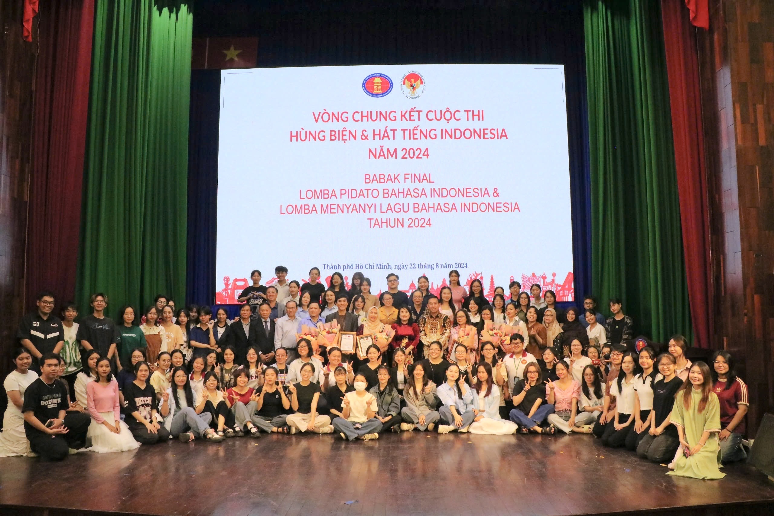 Chung kết Cuộc thi Hùng biện và Hát tiếng Indonesia năm 2024