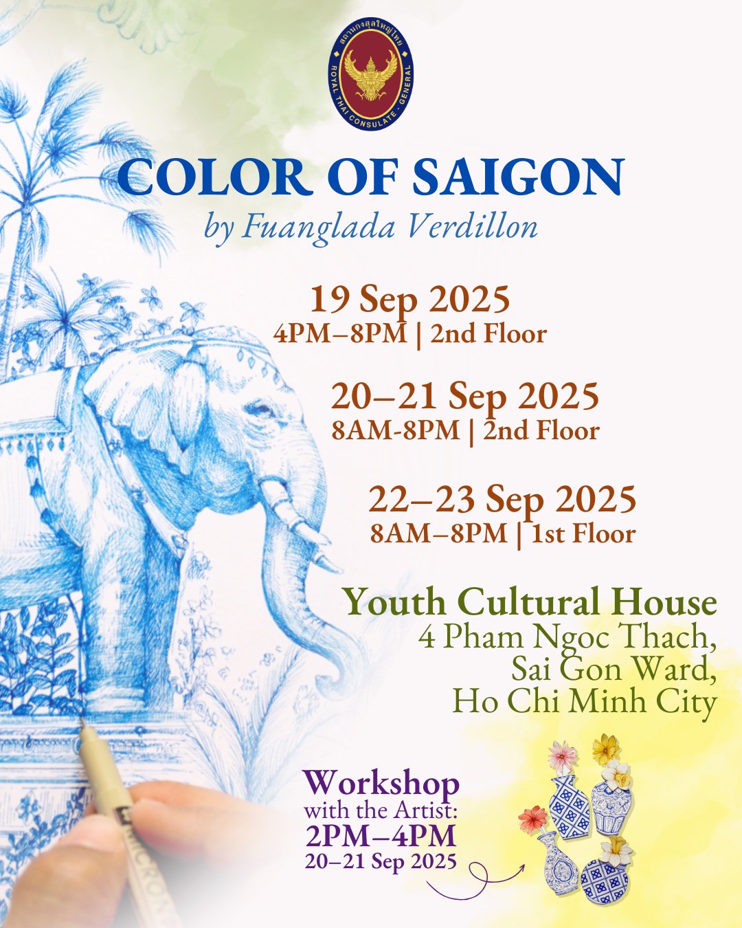 "COLOR OF SAIGON" ART EXHIBITION