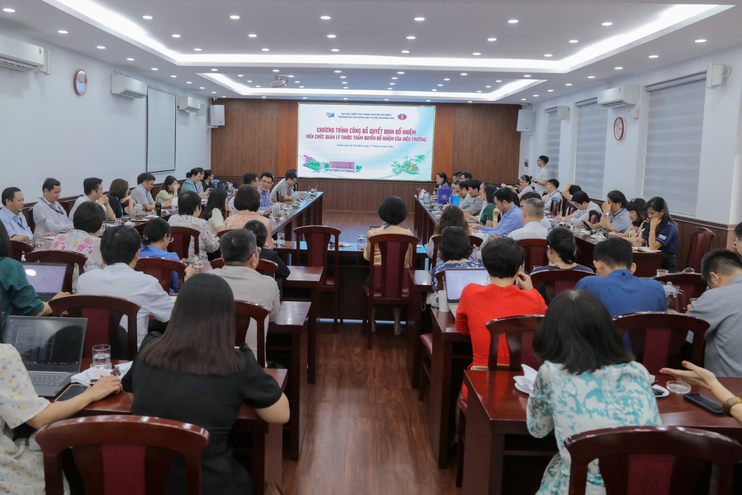 Nhà trường tổ chức họp giao ban quý III năm 2024