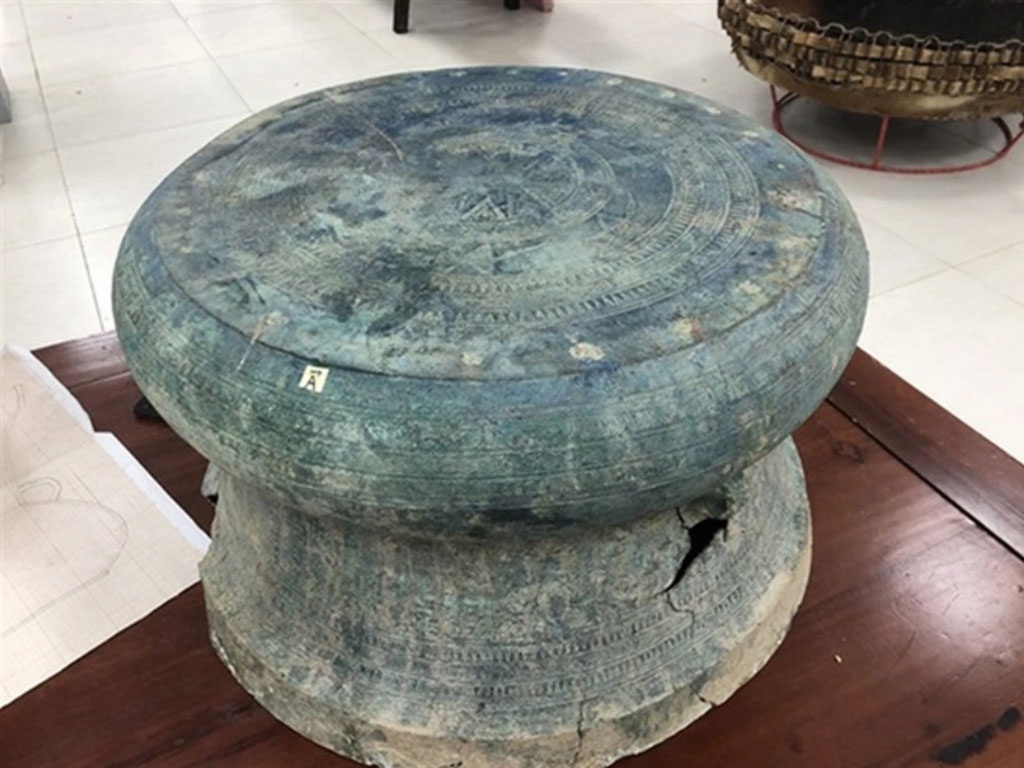 Những bảo vật quốc gia mới: Ngôi mộ - trống đồng Gia Phú