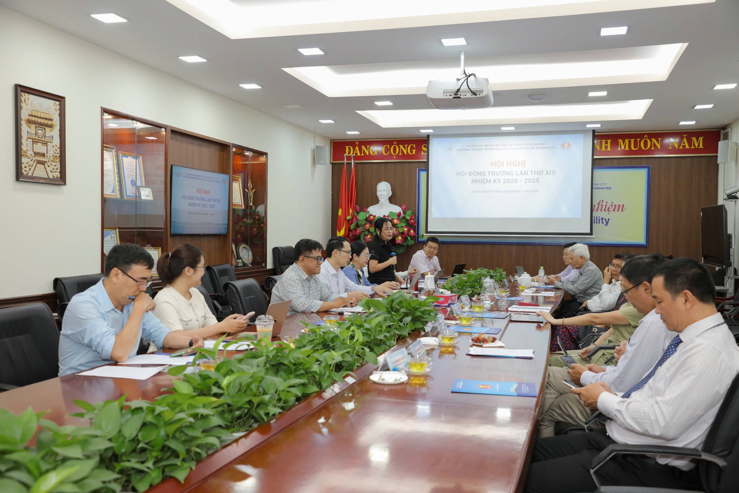Hội nghị lần thứ XIX Hội đồng Trường nhiệm kỳ 2020 - 2025