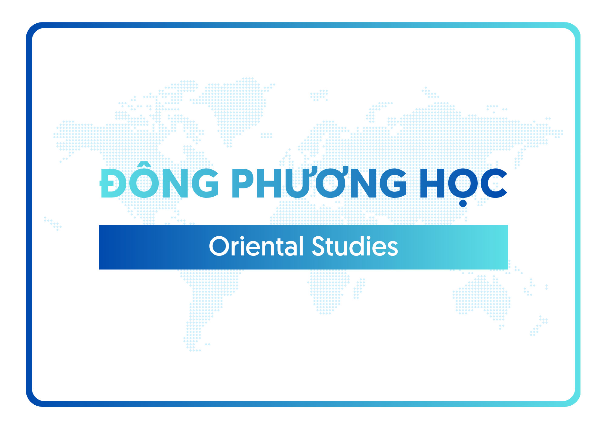Ngành Đông phương học