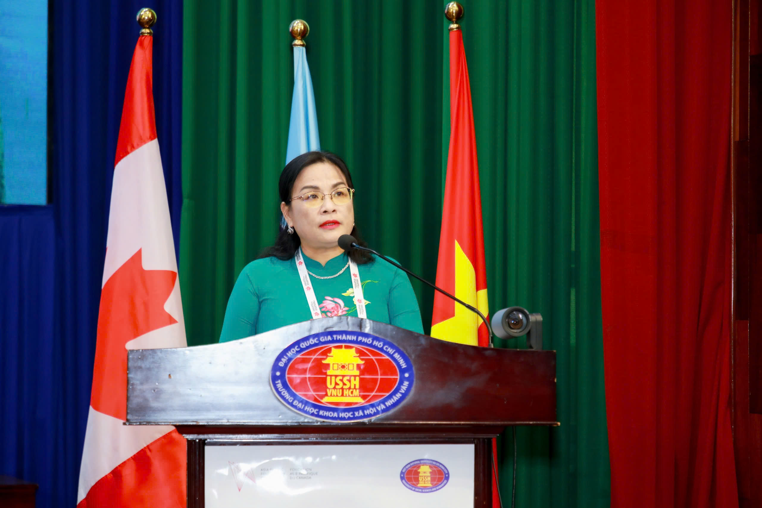 Nhà trường tổ chức thành công Diễn đàn quốc tế “Tương lai toàn diện: Hợp tác vì sự đổi mới bền vững”