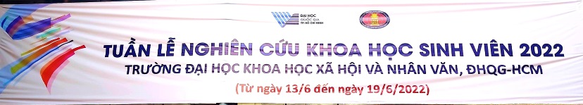 Tuần lễ nghiên cứu khoa học sinh viên 2022: Ngành Văn hóa học