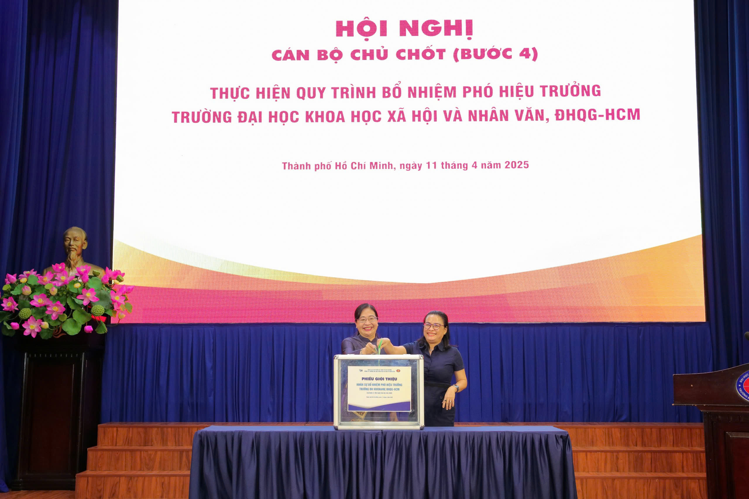 Nhà trường triển khai quy trình bổ nhiệm Phó Hiệu trưởng