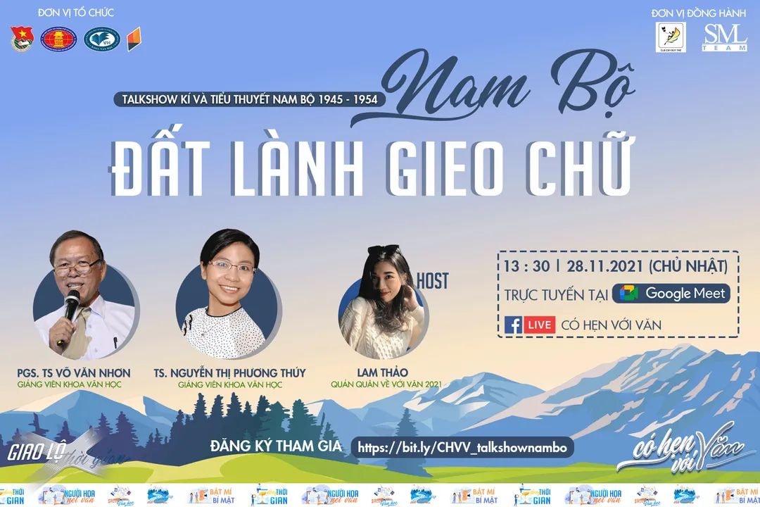Talkshow “Nam Bộ - Đất lành gieo chữ”: “Lát cắt” văn học miền Nam giai đoạn 1945 - 1954