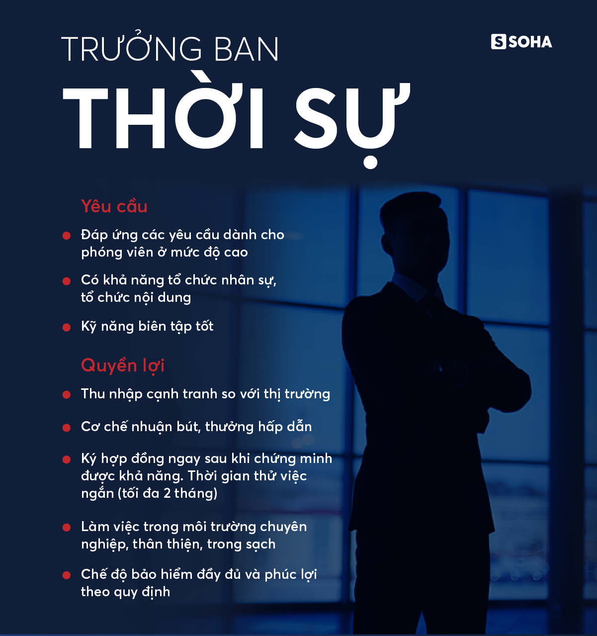 Ban Thời sự - Pháp Luật báo Soha.vn tuyển dụng nhân sự