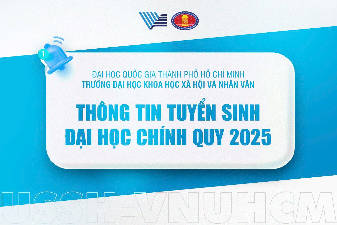 Công bố thông tin tuyển sinh năm 2025 của Trường ĐH KHXH&NV, ĐHQG-HCM