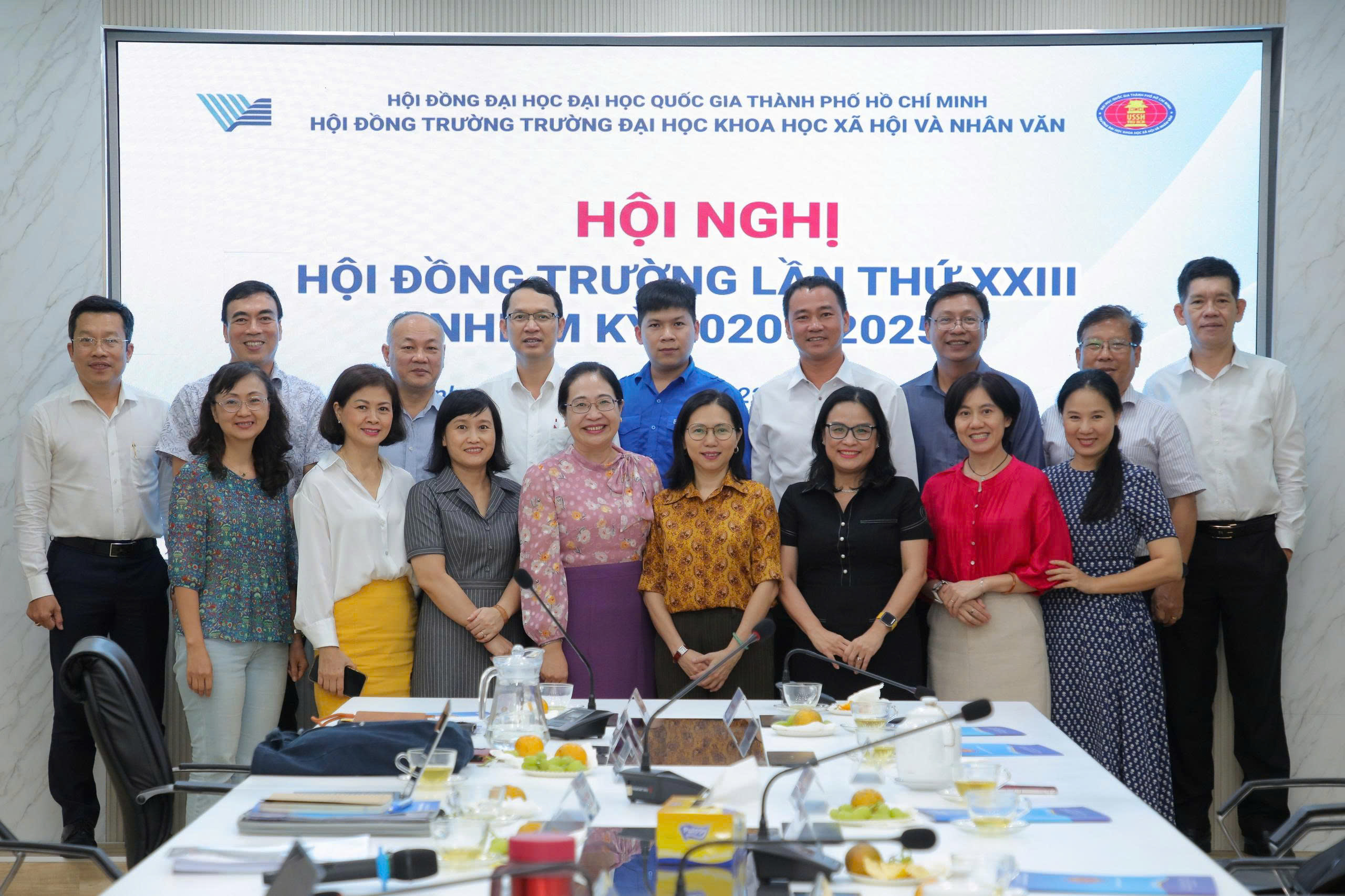 Hội đồng Trường tổ chức Hội nghị lần thứ XXIII, đánh giá kết quả thực hiện các Nghị quyết trọng tâm trong nhiệm kỳ