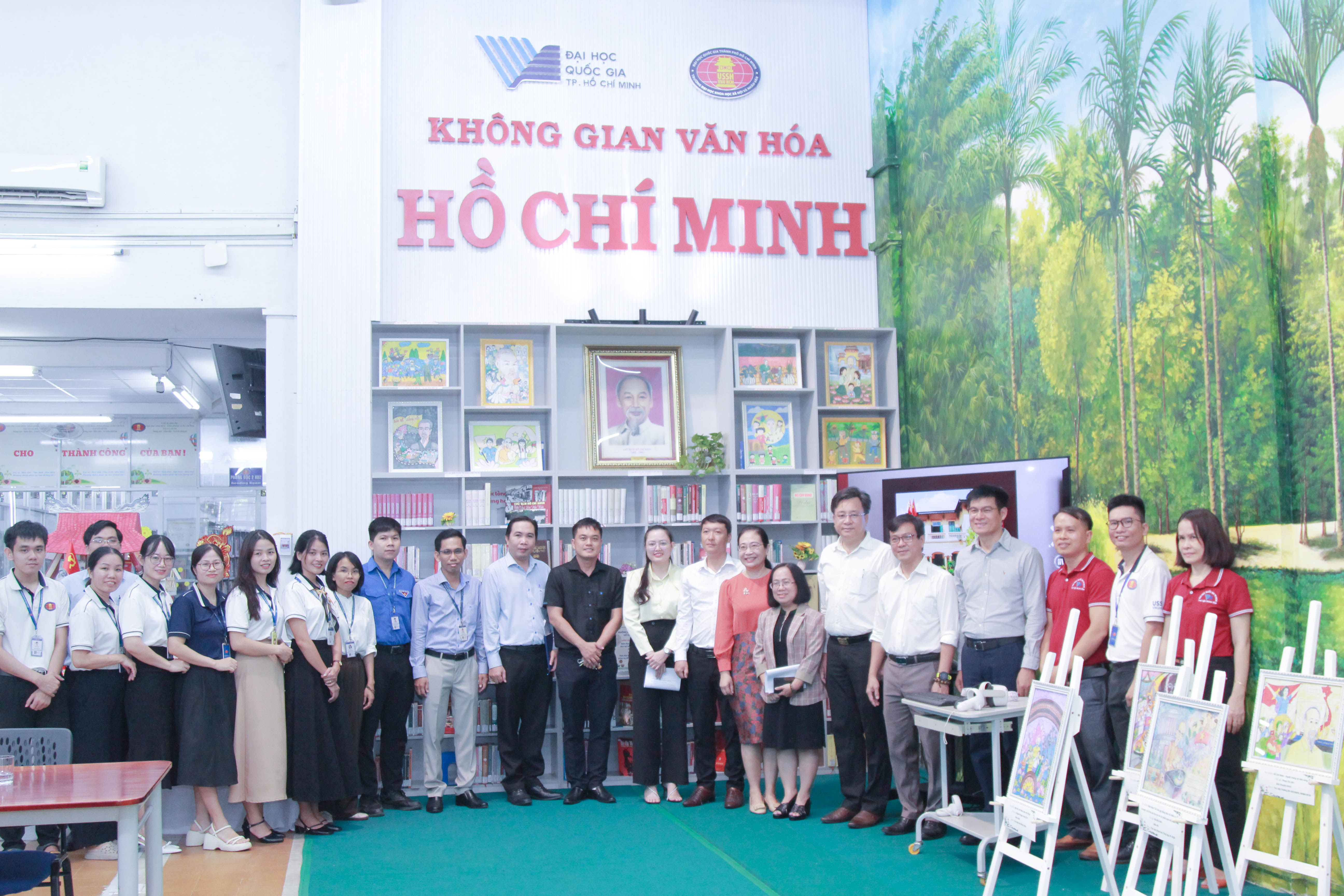 Mô hình Không gian Văn hóa Hồ Chí Minh của Nhà trường được ghi nhận và kỳ vọng nhân rộng