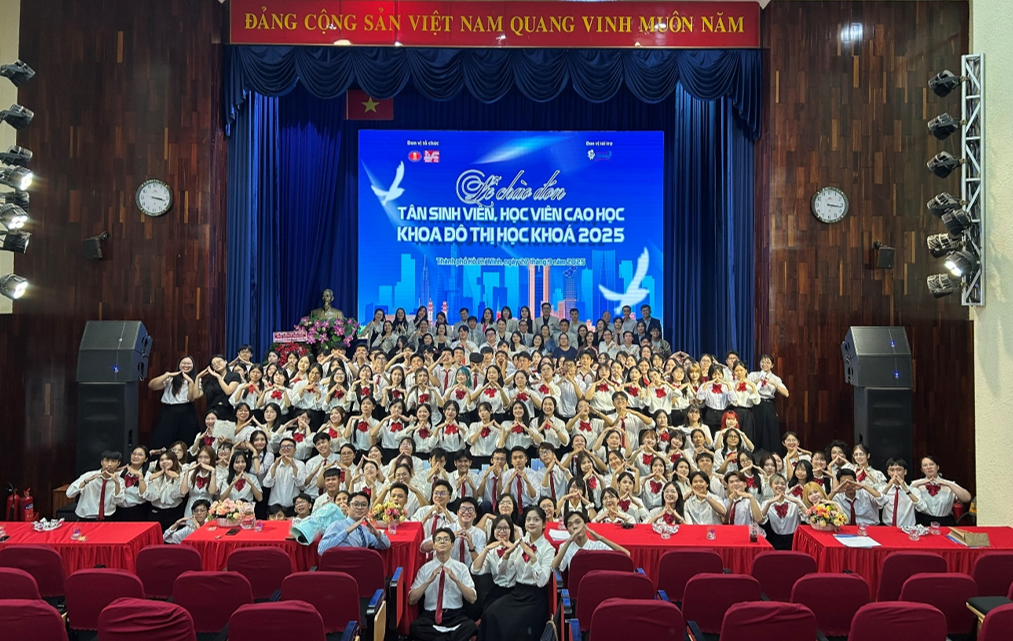 Lễ chào đón Tân sinh viên, Học viên cao học Khoa Đô thị học khóa 2025