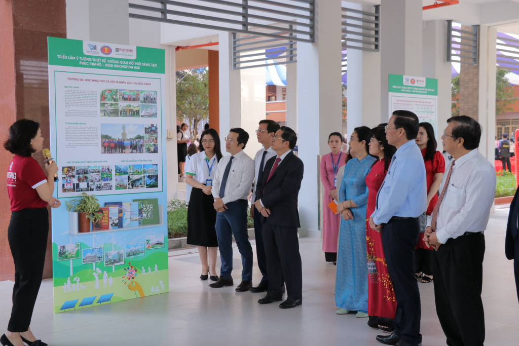 Triển lãm đổi mới không gian sáng tạo Phuc Khang - USSH
