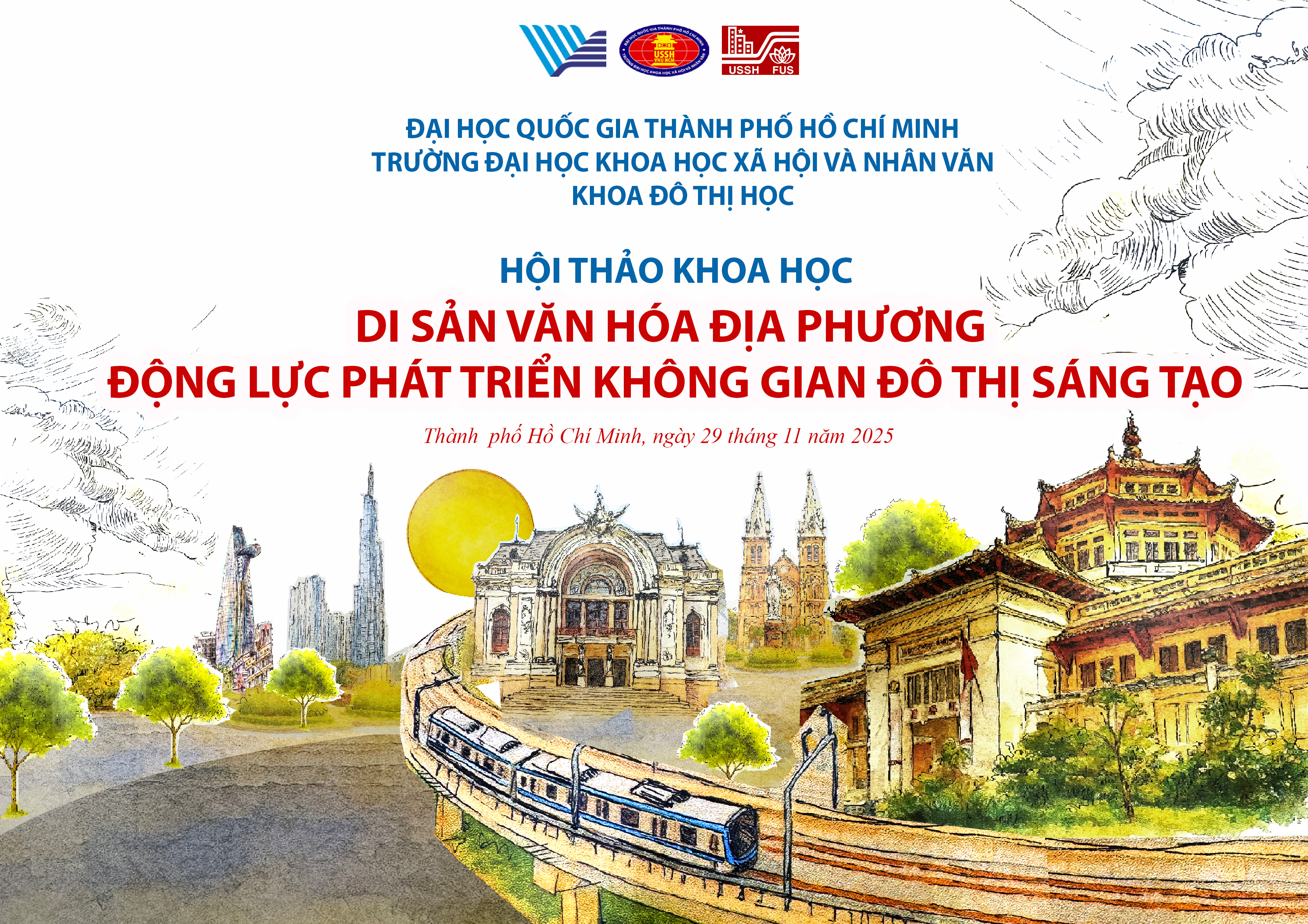 Hội thảo khoa học quốc gia “Di sản văn hóa địa phương - Động lực phát triển không gian đô thị sáng tạo”