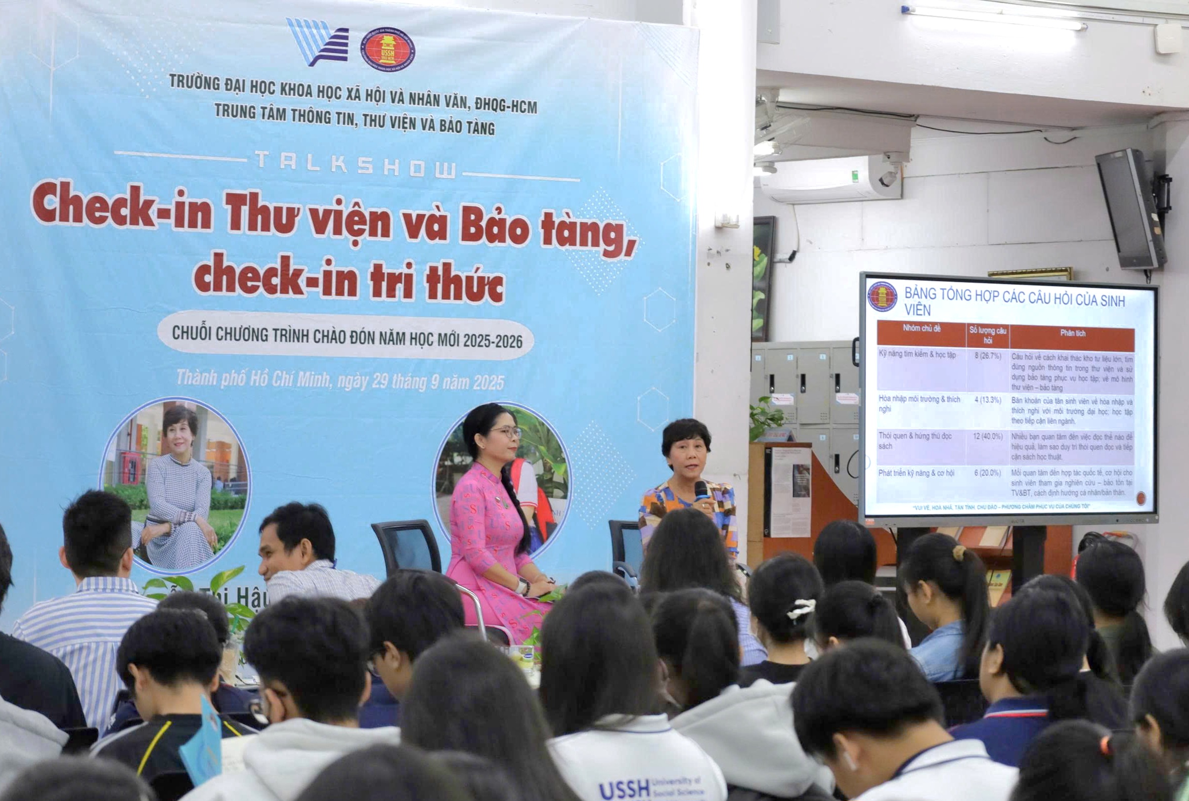 Giúp sinh viên “check-in tri thức” từ thư viện và bảo tàng tàng