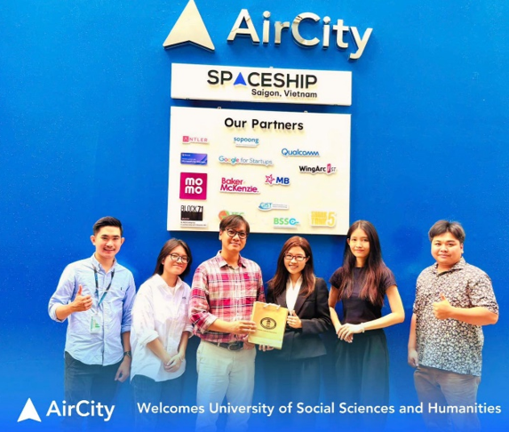 Buổi làm việc giữa AirCity và khoa Đô thị học