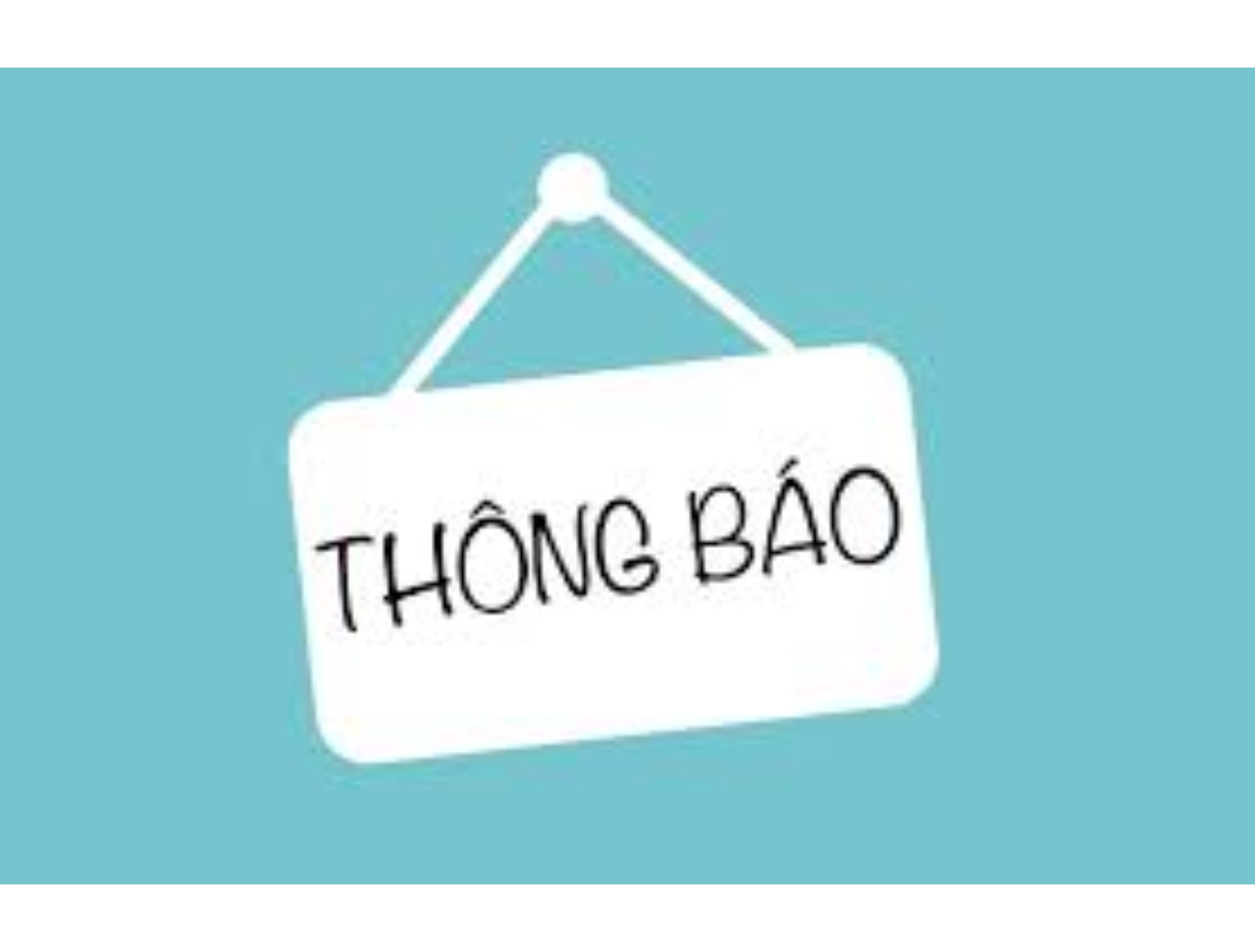 Thông báo thi môn ngoại ngữ không chuyên HK2, năm học 2020 - 2021