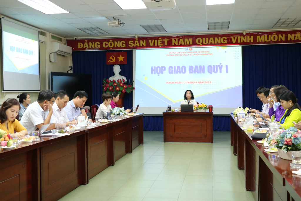 Họp giao ban Quý I năm 2023: xác định trọng tâm về công tác nhân sự và đào tạo