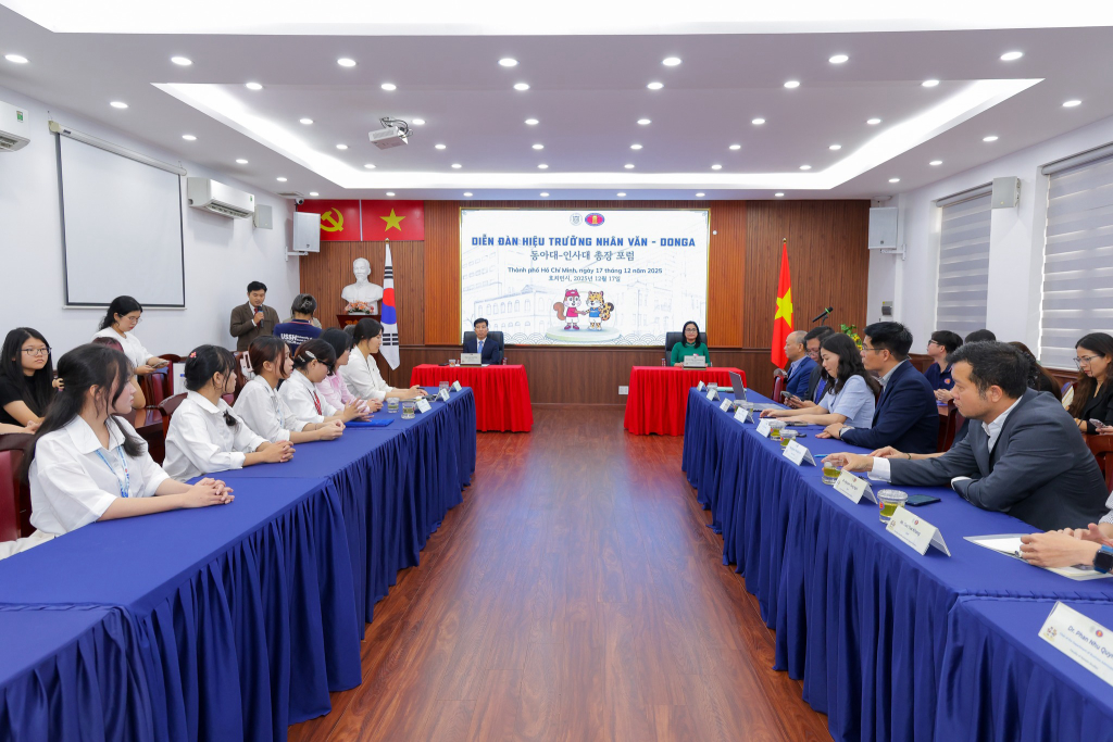 USSH-VNUHCM–Dong-A Presidents’ Forum: Advancing Strategic Cooperation in Education, Research, and International Integration