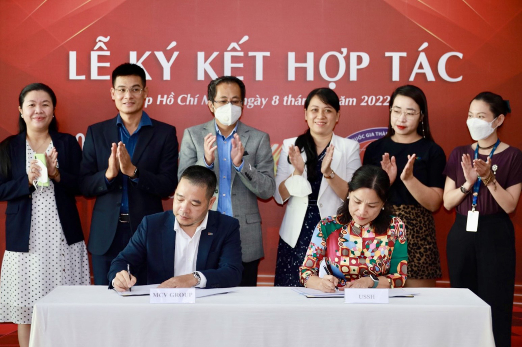 Hợp tác MCV Group - USSH: Kiến tạo môi trường thực tiễn cho sinh viên