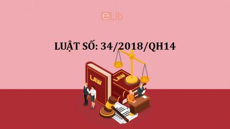 Luật số 34/2018/QH14 về sửa đổi, bổ sung một số điều của Luật Giáo dục đại học