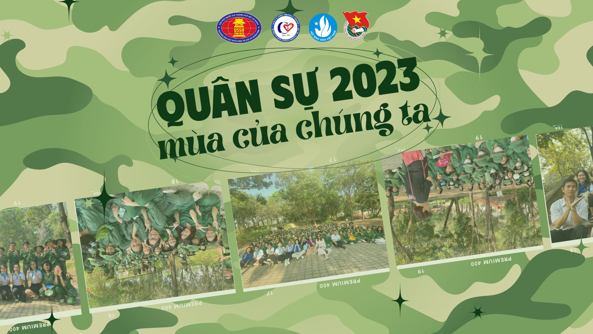 Hình ảnh thăm SV học Quân sự - NH 2022-2023