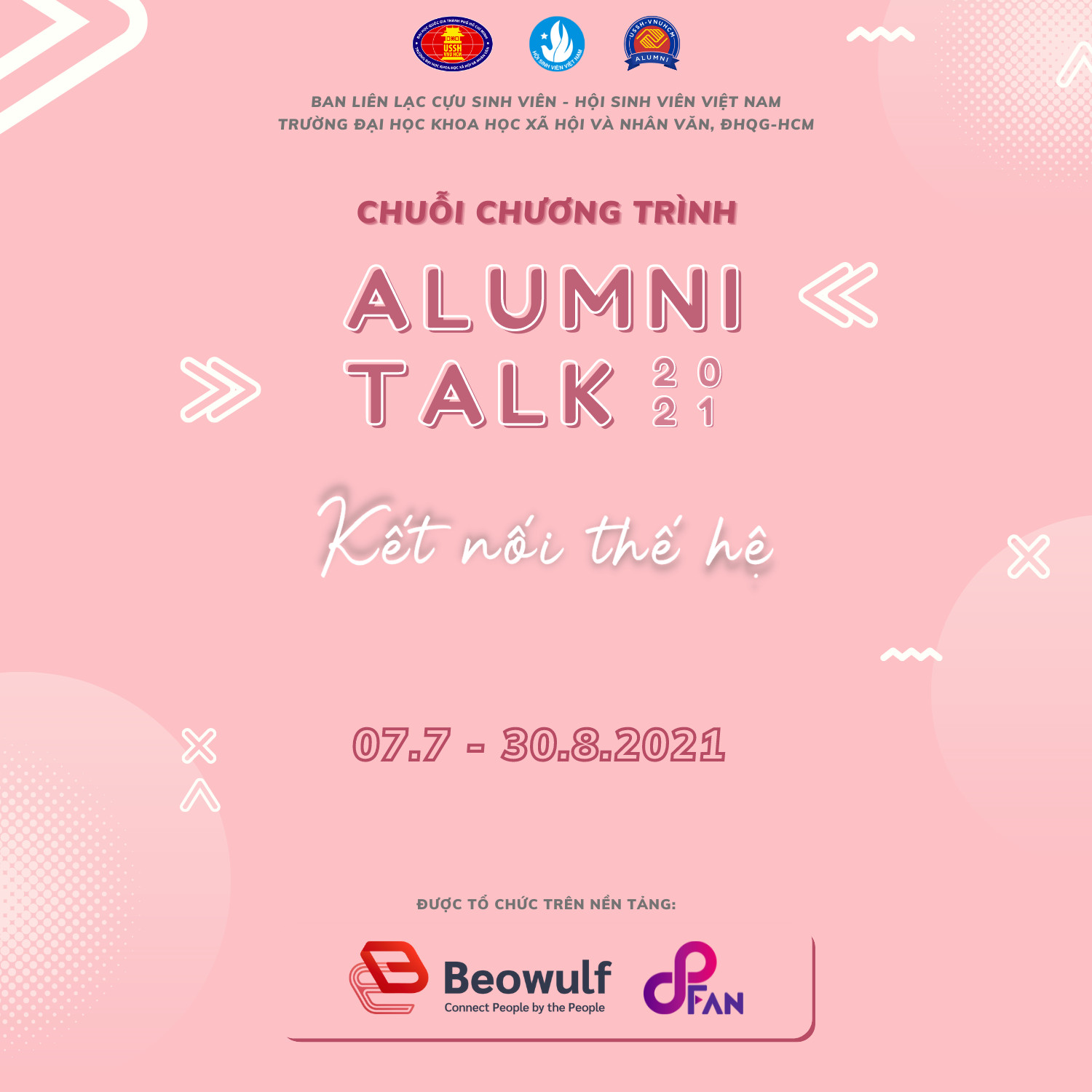 Chuỗi chương trình AlumniTalk 2021: Kết nối thế hệ