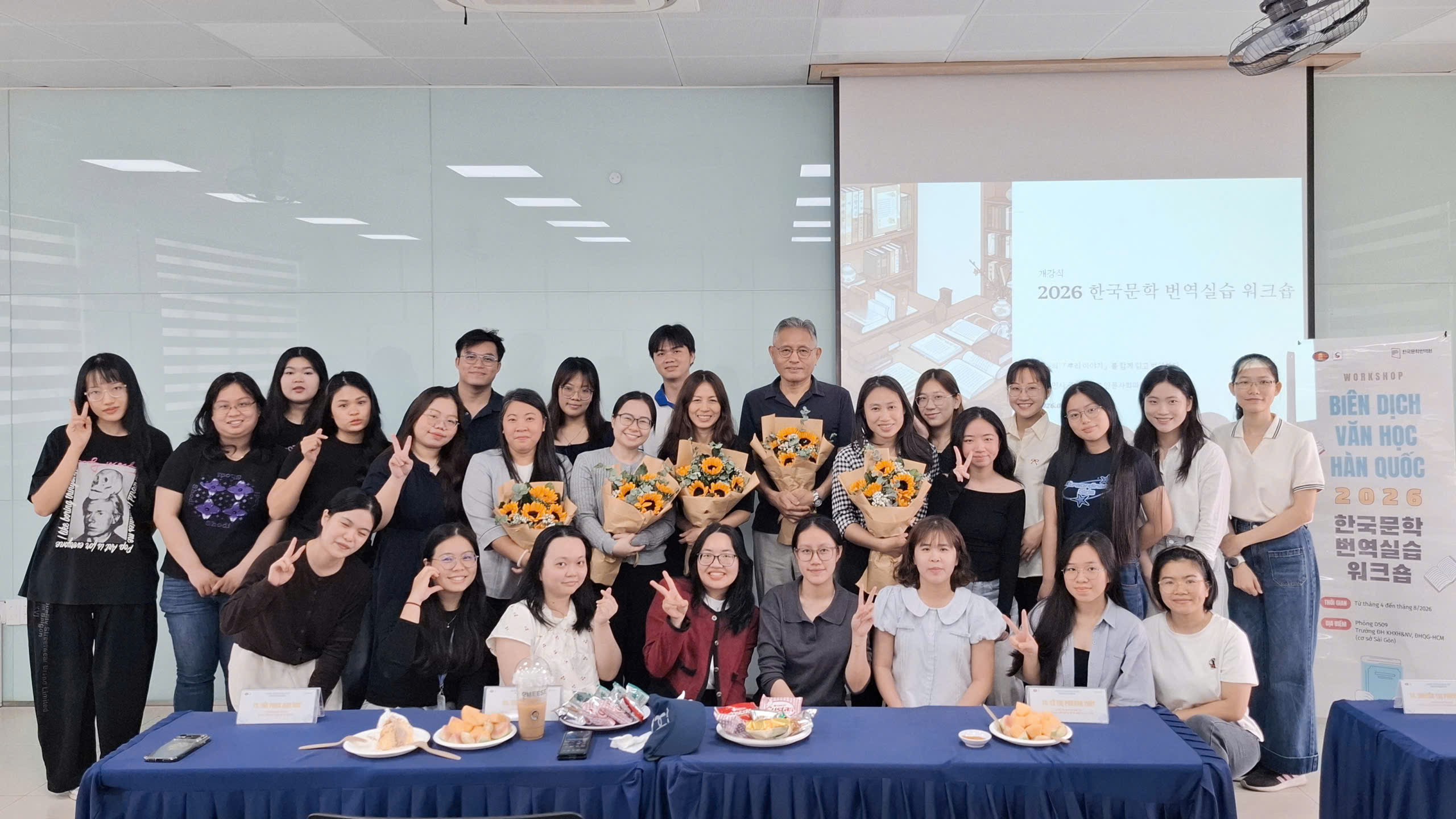 Khai giảng Workshop Biên dịch Văn học Hàn Quốc năm 2026