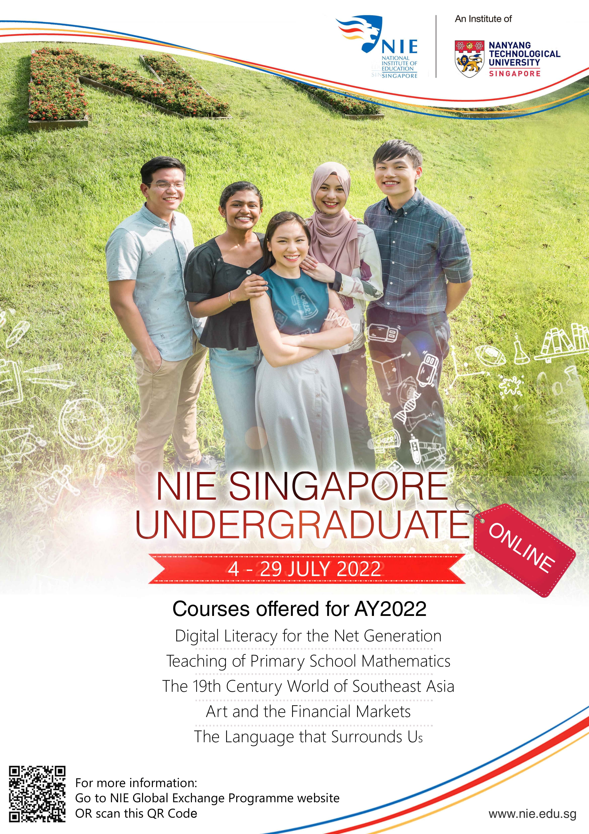 Thông báo về khóa học trực tuyến NIE Singapore Undergraduate Online