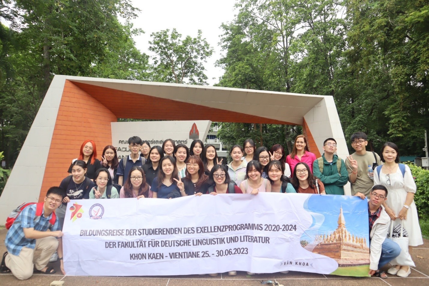 Chương trình thực tập thực tế của sinh viên khóa 2020-2024, Khoa Ngữ văn Đức, hệ chất lượng cao